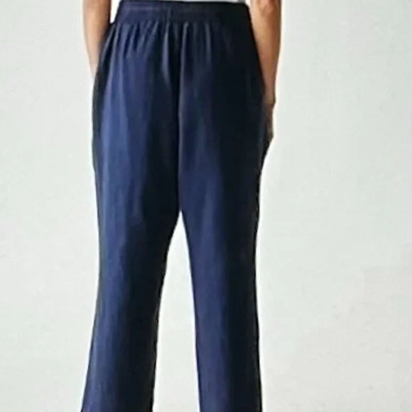 Michael Stars Nolan Pull on Linen Pant Size L - Picture 8 of 8